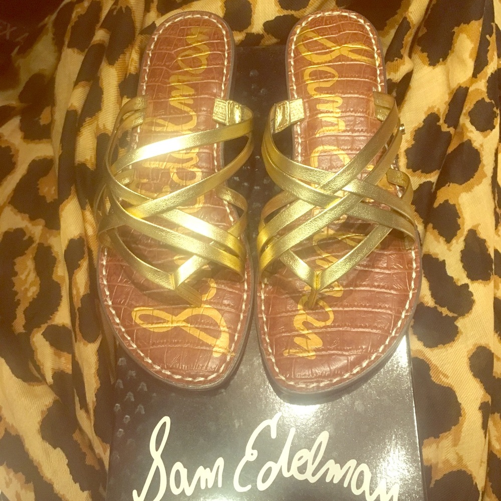 NWT Sam Edelman Georgette slides